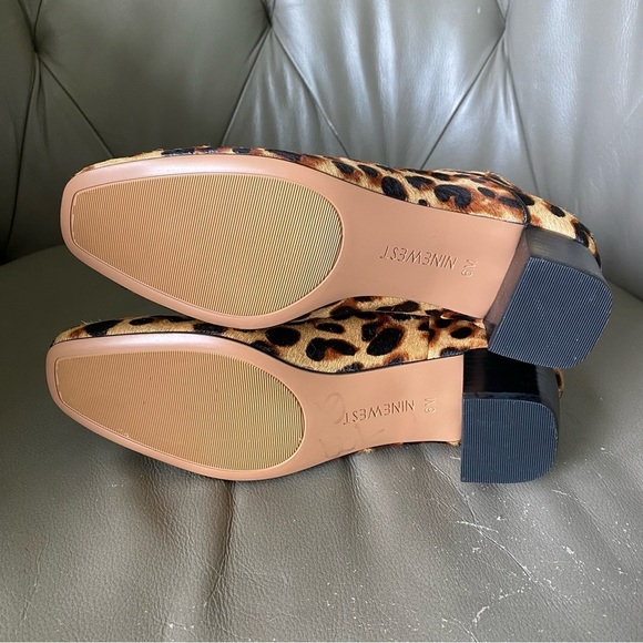 NINE WEST Anura Animal Print Boots Ankle Booties Women’s Size 6 - Picture 7 of 10